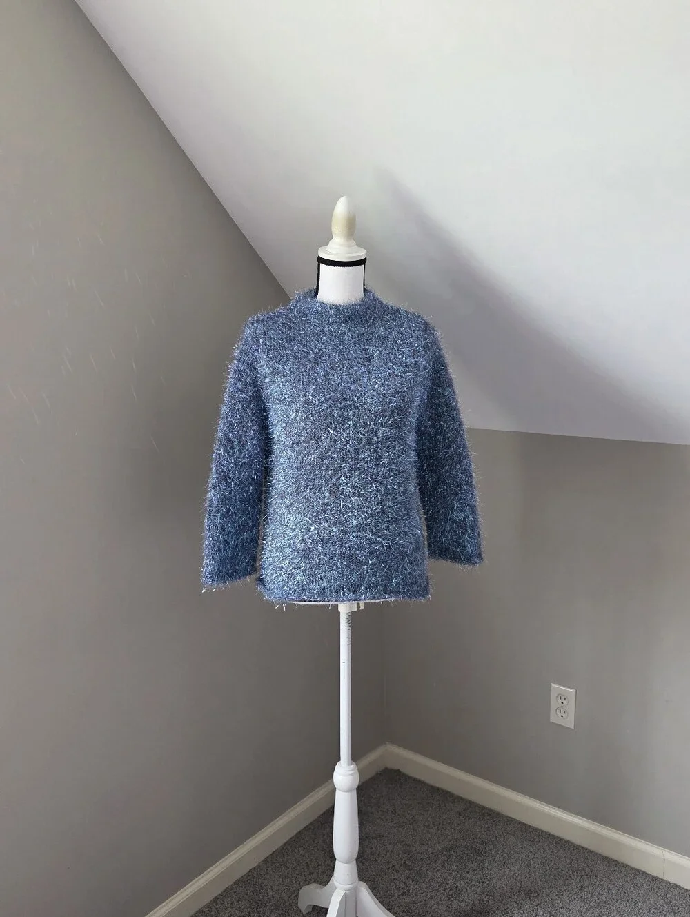 Tory Burch Tinsel Mockneck Sweater